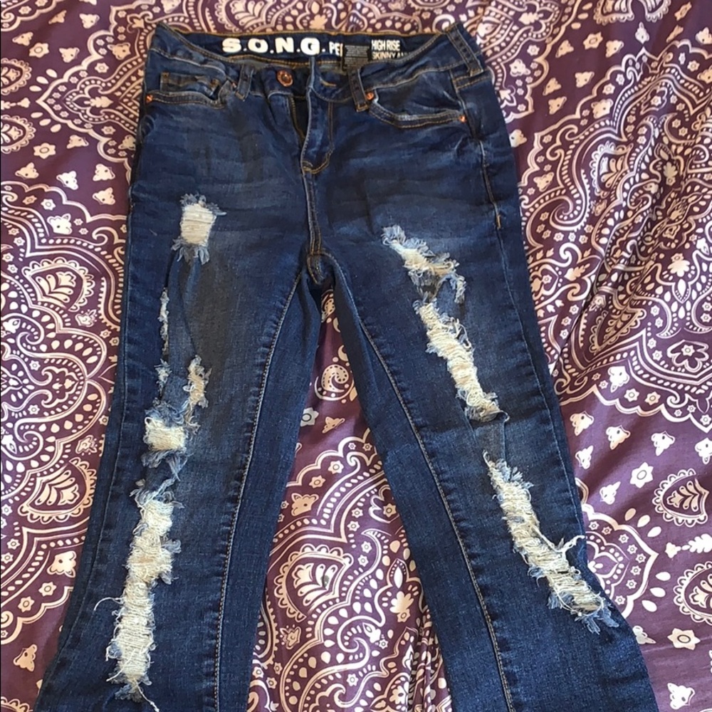 Perfect High Rise Skinny Jeans